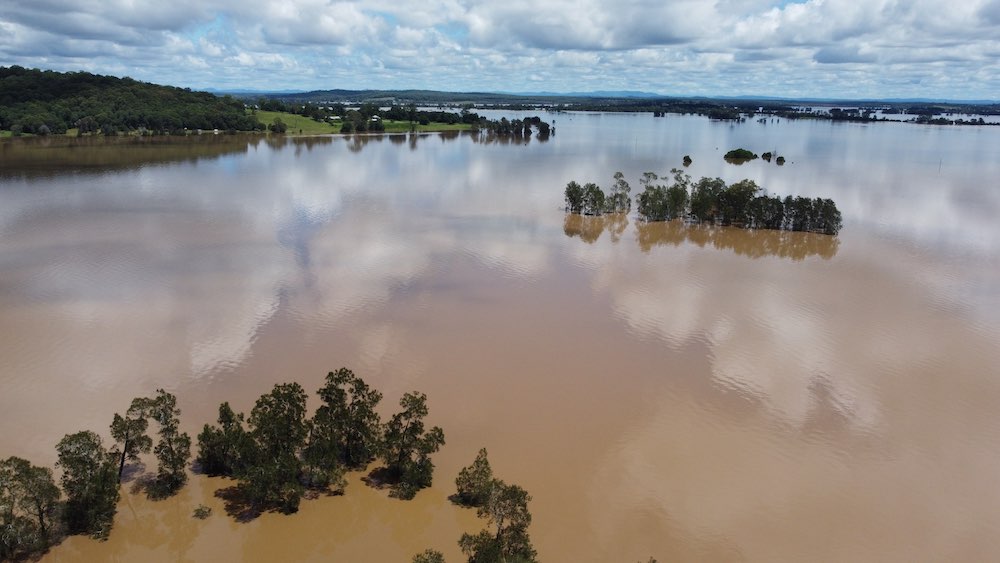 Areas of the Northern Rivers were inundated with flood water for days
