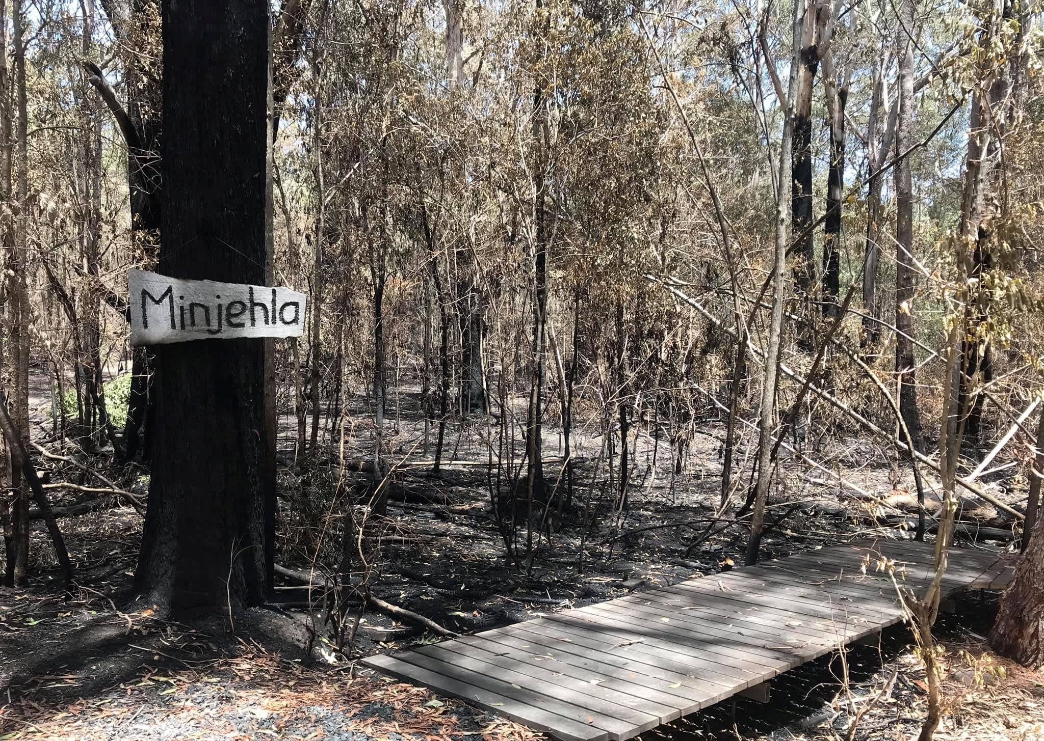 Fire damage on the Minyumai IPA in November 2019