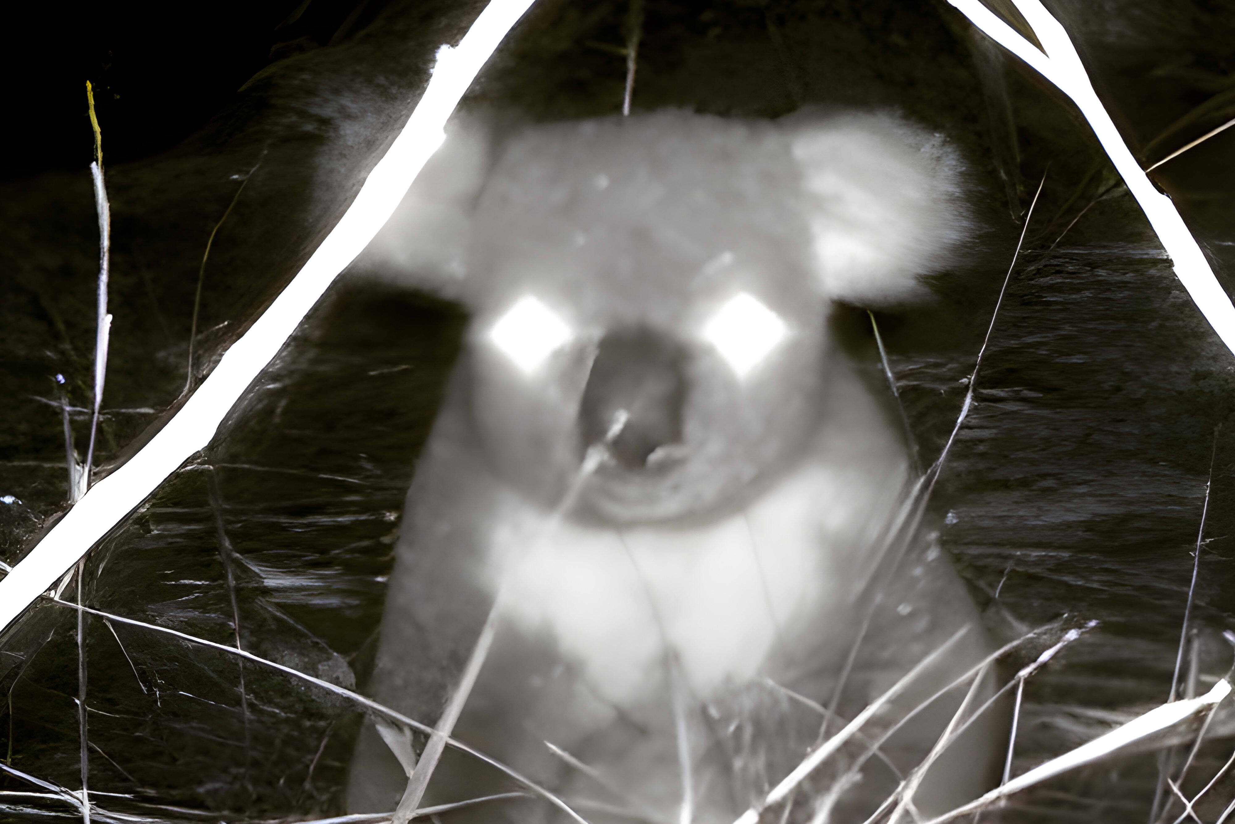 The Boorubee (koala) dubbed Rubee by the Minyumai Rangers, photographed by a trail camera on Minyumai IPA.