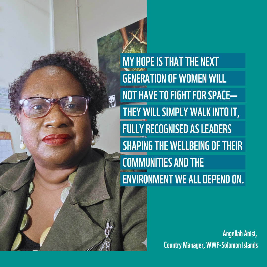 Angellah, WWF-Solomon Islands