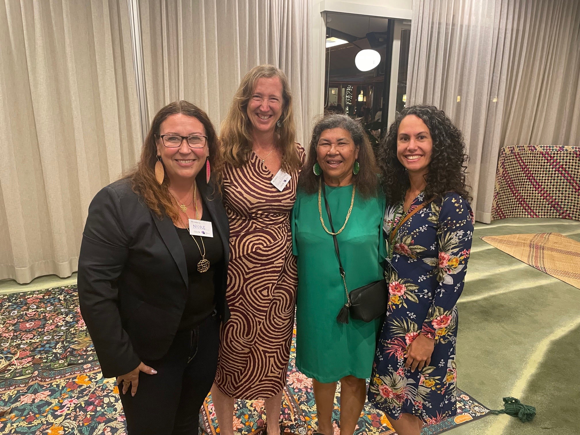 Nicole Forrester, Chief Regeneration Officer WWF-Australia, Tanya Pritchard Senior Manager Koala Recovery and Landscape Restoration WWF-Australia, Chrissy Warren WWF-Australia Governor, Kesaya Baba, Senior Manager COP31 and Partnerships WWF-Australia.