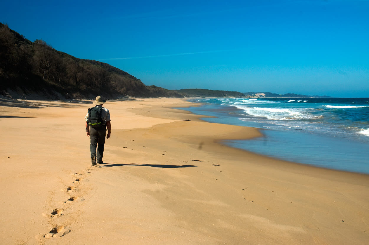 A secluded walk near Point Hicks Lightstation in the East Gippsland region