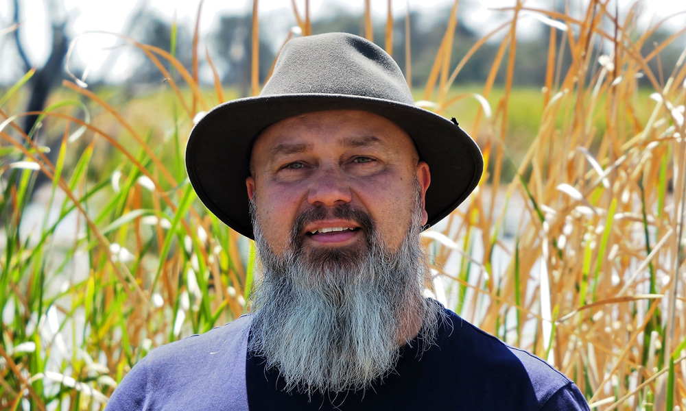 proud Kamilaroi water scientist= WWF-Australia Governor and Living Planet Report co-author Associate Professor Bradley Moggridge (Supplied)