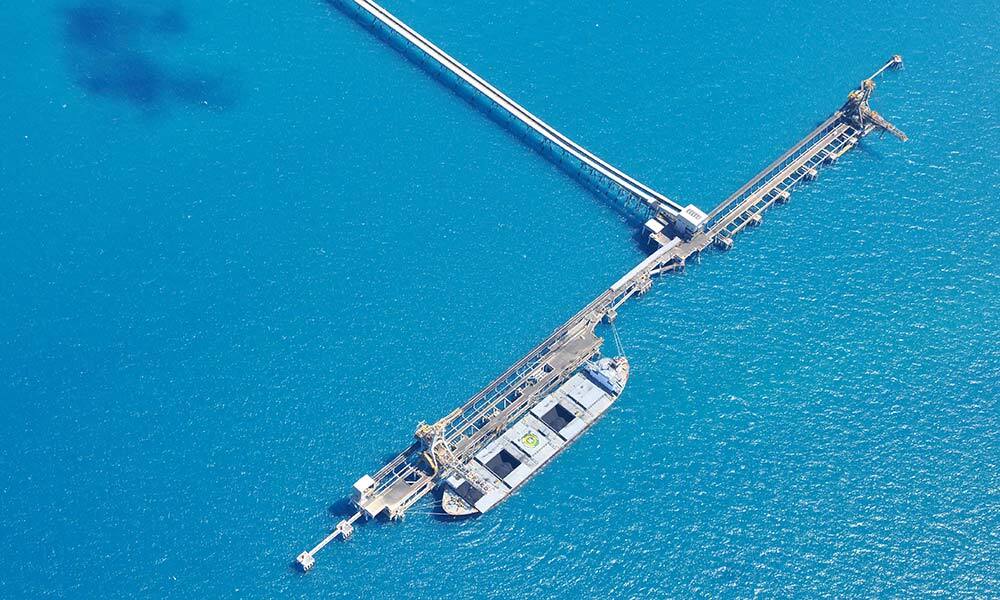 Existing Abbot Point Coal Port and coal stockpiles= Abbot Point= Queensland