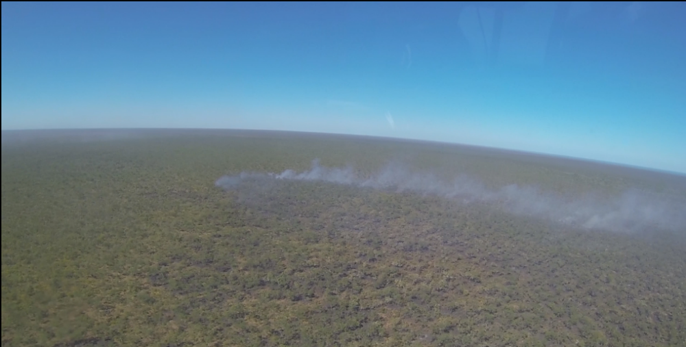 Prescribed burning on the Dampier Peninsular