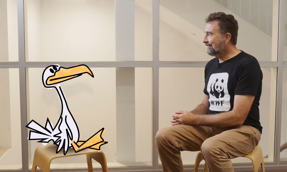 Jim Higgs, WWF-Australia's Marine Sustainable Development Manager, interviewed by Seagull from Teached Az