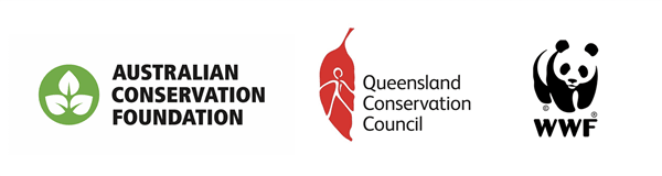 WWF ACF QCC logos