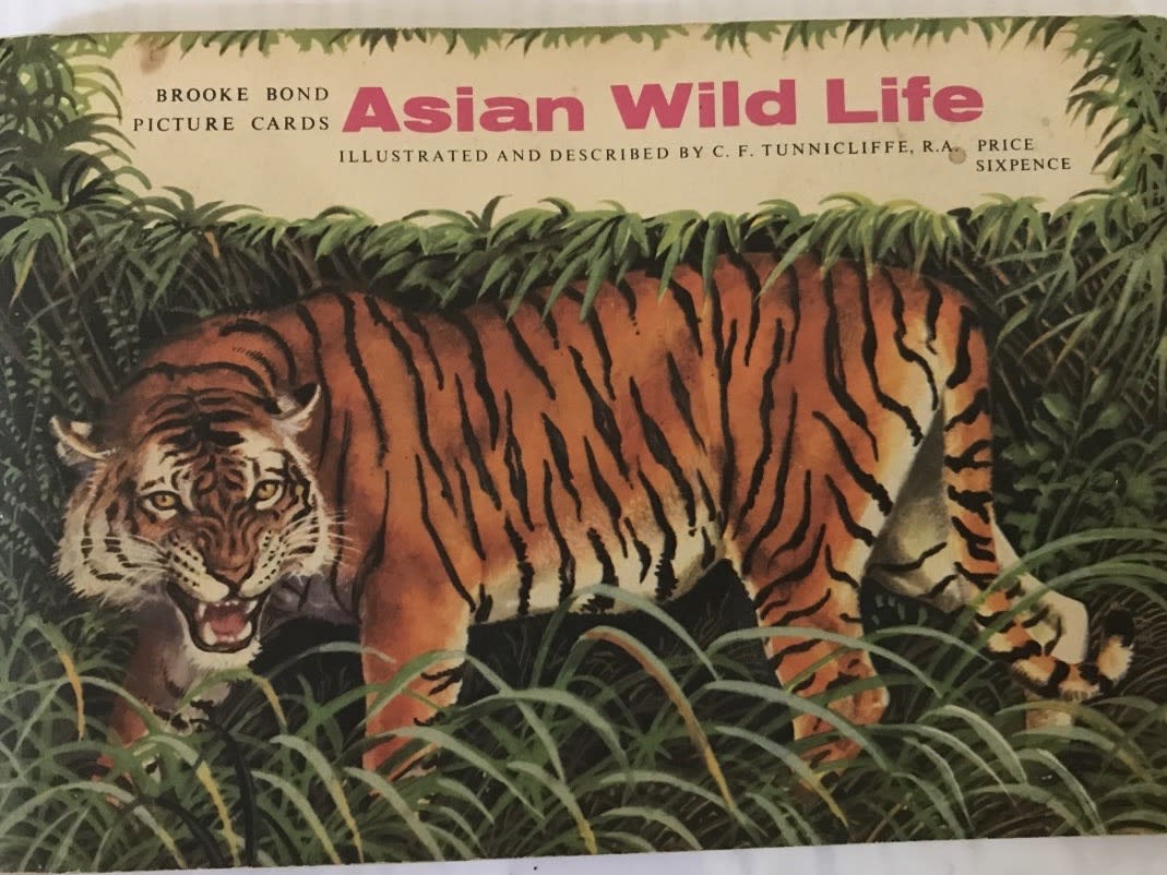Asian Wildlife Tea Card Album