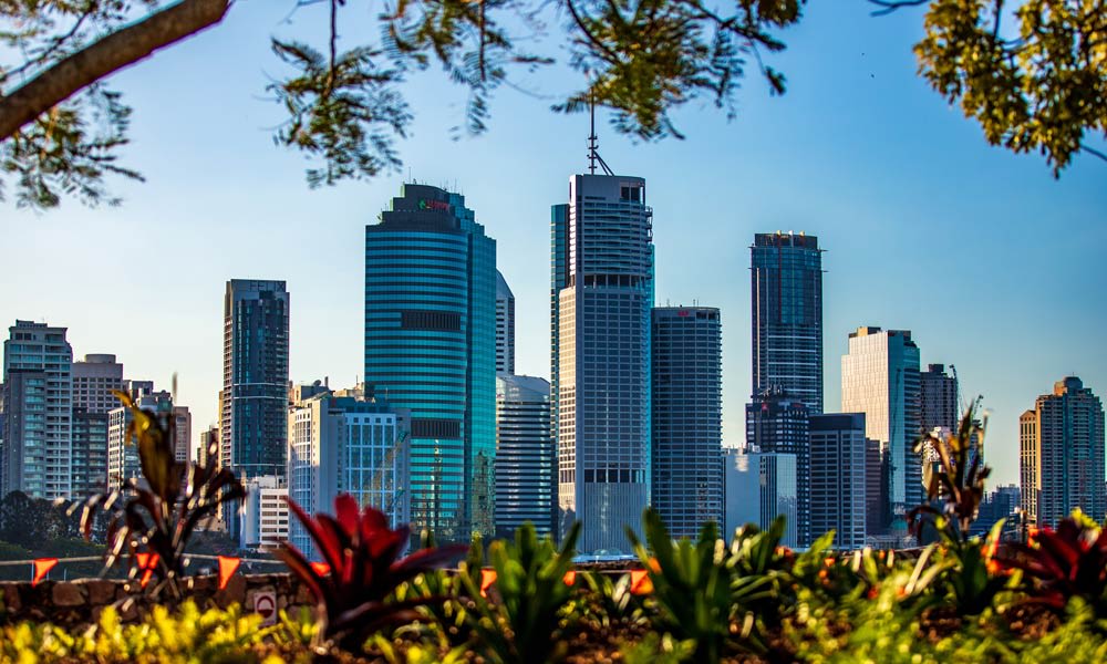 Buildings in Brisbane city