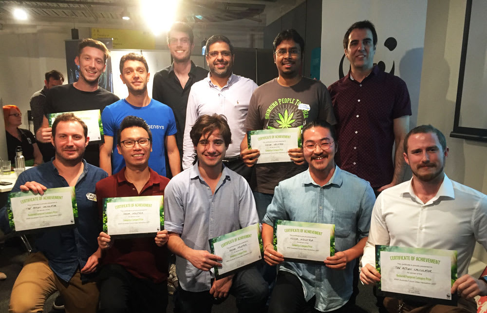Hackathon 2017 winners