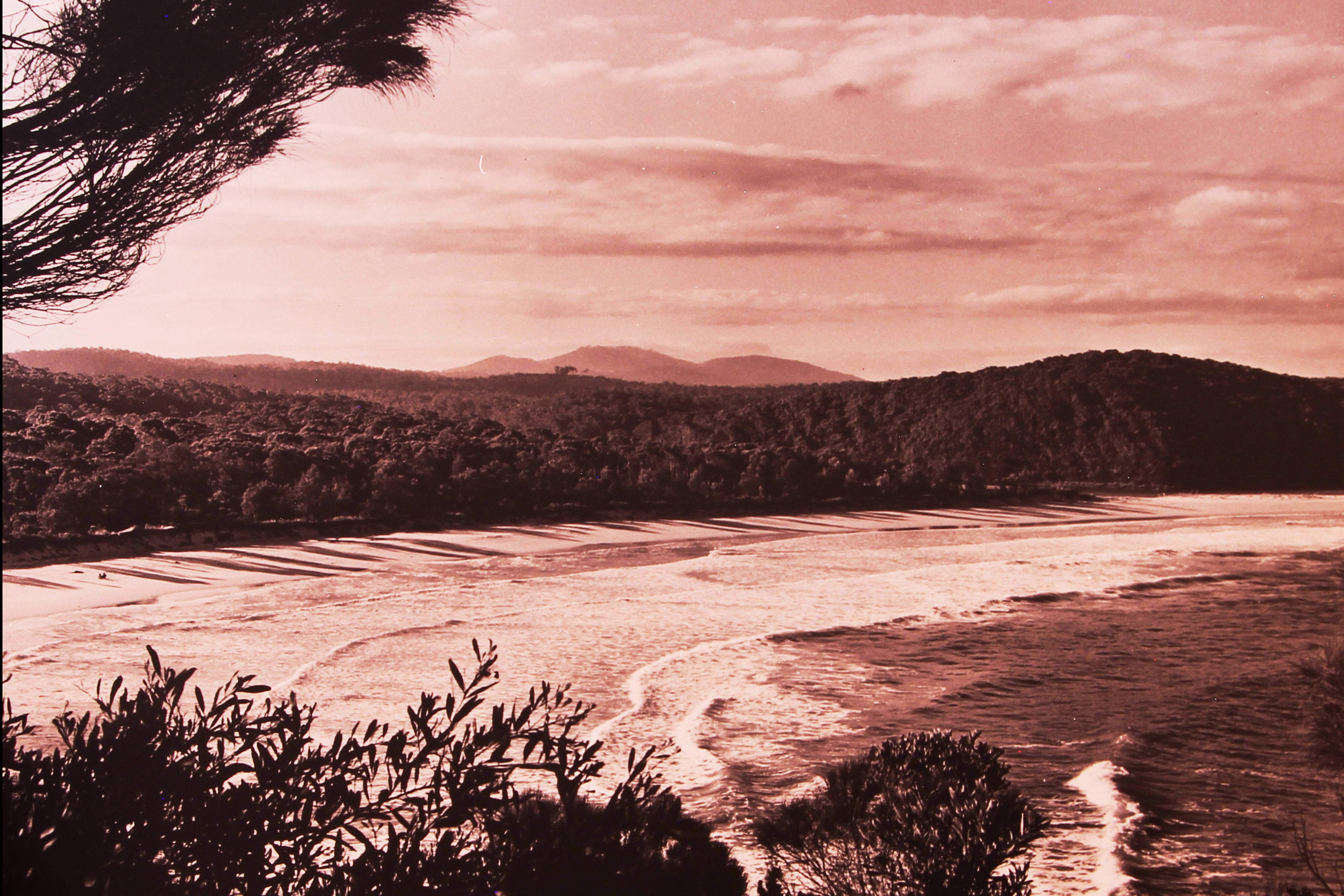 Mumbulla Mountain from Nelson Beach