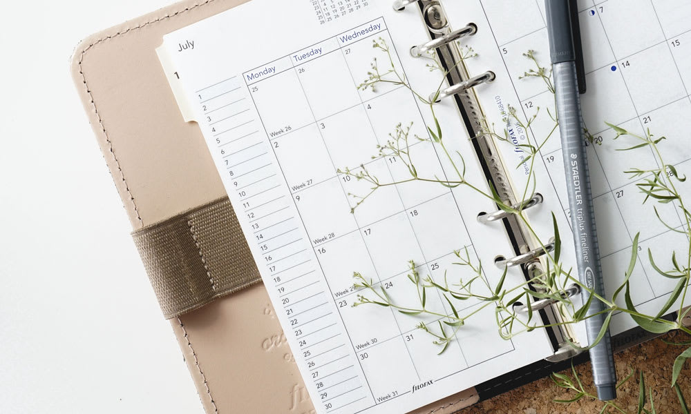July calendar.