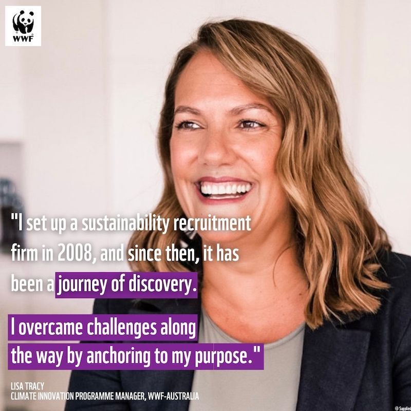 Lisa Tracy - International Women's Day Quote
